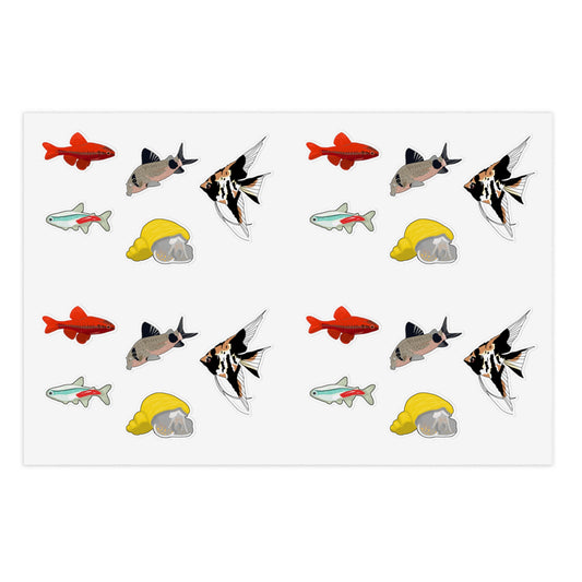 Basic Fish Sticker Sheet