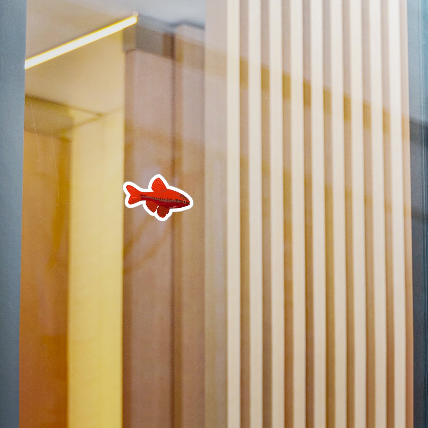 Cherry Barb Sticker